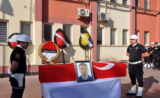 Polis memuru Osman Yaman son yolculuğuna uğurlandı