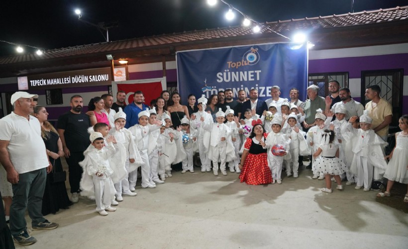 Seferihisar'da sünnet şöleniyle yüzler güldü