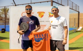 Ünlü padelci Ivan Scasni İzmir'e geldi