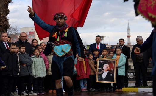 Atatürk'ün Turgutlu'ya gelişinin 103'üncü yıl dönümü kutlandı