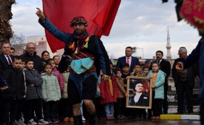 Atatürk'ün Turgutlu'ya gelişinin 103'üncü yıl dönümü kutlandı
