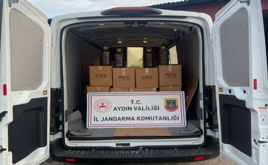Aydın'da 1,6 ton sahte zeytinyağı ele geçirildi