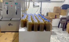 Aydın'da 4 milyonluk sahte zeytinyağı, bal ve nar ekşisi operasyonu