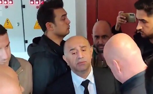 Aziz İhsan Aktaş'ın koruma ordusu tepki çekti