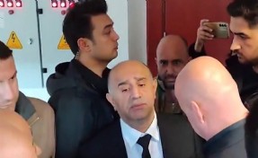 Aziz İhsan Aktaş'ın koruma ordusu tepki çekti