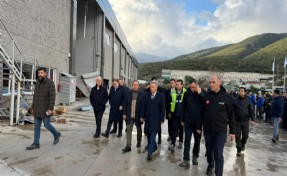 Başkan Saygılı'nın fabrikasını hortum vurdu; Büyük maddi hasar var