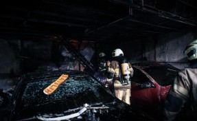 Buca’daki depo yangını ucuz atlatıldı