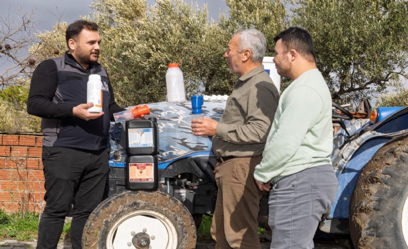 Büyükşehir'den 3 bin 500 çiftçiye buzağı kiti ve dezenfektan desteği
