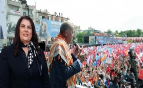 Erdoğan'a Çerçioğlu sürprizi mitingde ortaya çıktı: Aynı yatırımlar yeniden açıldı
