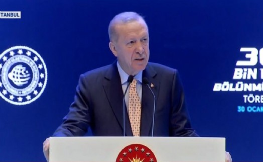 Erdoğan, muhalefeti hedef aldı: Bize, 'kendilerine yakın müteahhitleri zengin ediyor' dediler