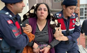 Eşinin ardından kendisi de sentetik ecza haplarıyla yakalanıp, tutuklandı