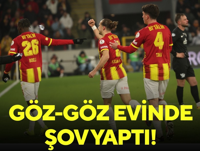 Göz-Göz evinde şov yaptı! Rizespor'u 3 golle geçti