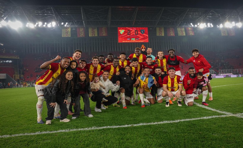 Göztepe ikinci yarıya sahasında başlayacak