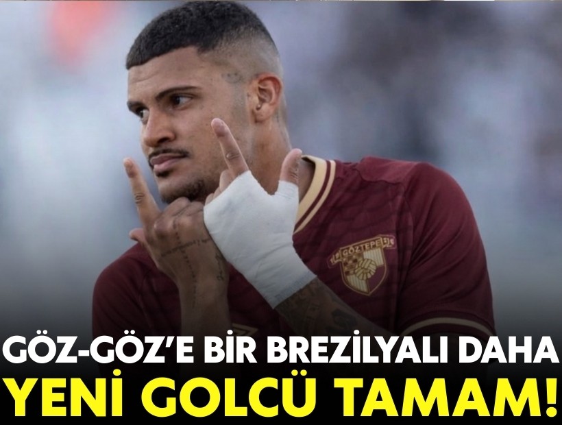 Göztepe'ye yeni Brezilyalı golcü!