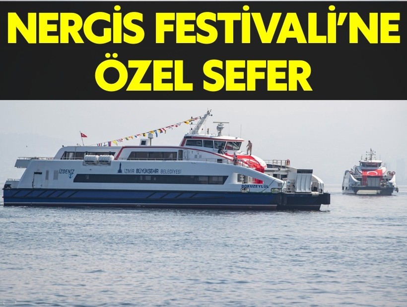 İZDENİZ’den Nergis Festivali’ne özel seferler