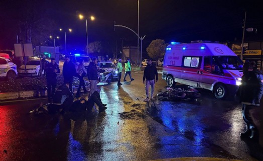 İki kişinin yaralandığı kazada, alkollü sürücü tutuklandı