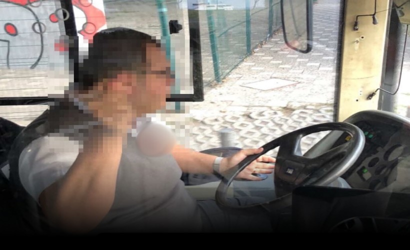 İzmir'de ESHOT şoföründen skandal hareket; Yolcu indirmedi, el hareketiyle karşılık verdi!
