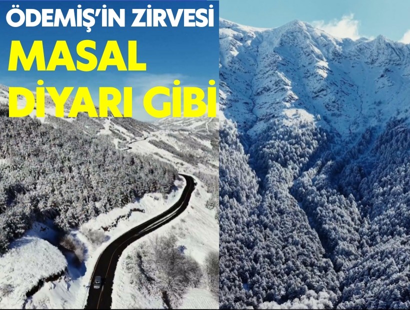 İzmir'in dağları masal diyarına döndü!