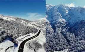 İzmir'in dağları masal diyarına döndü!