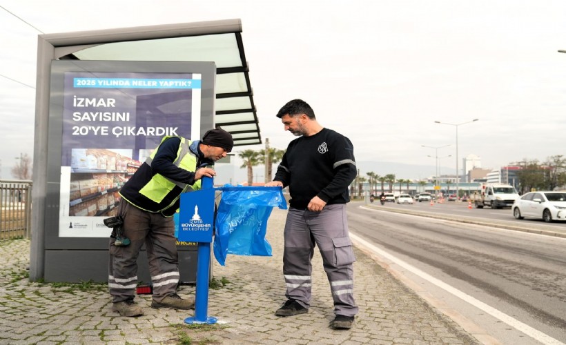 İzmir’de duraklar temiz ve düzenli