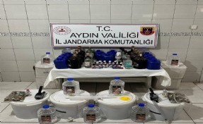 Kaçak içki imalatına suçüstü: 1 şüpheli gözaltında