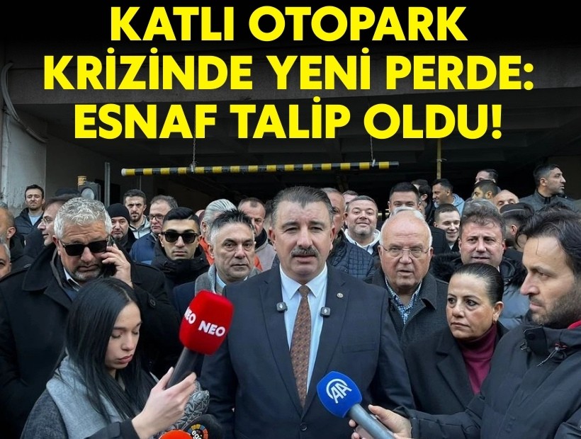 Kapanan Çankaya Otoparkı'na esnaf sahip çıktı: Güçlendirmeye talibiz