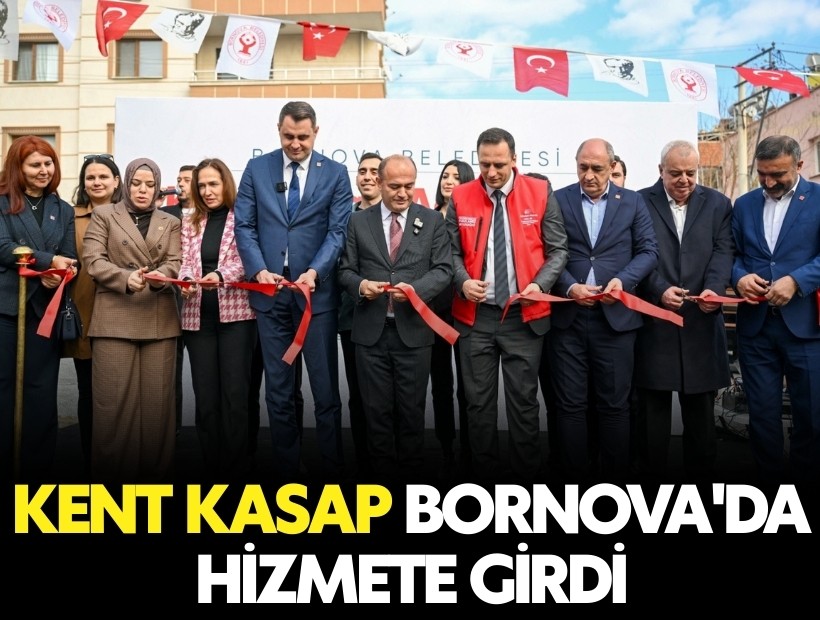Kent Kasap Bornova'da hizmete girdi