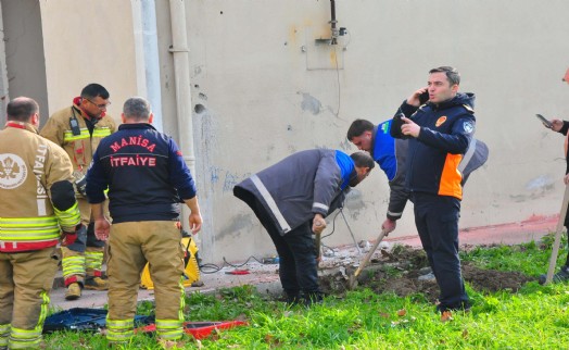 Kullanılmayan binada doğal gaz kaçağı