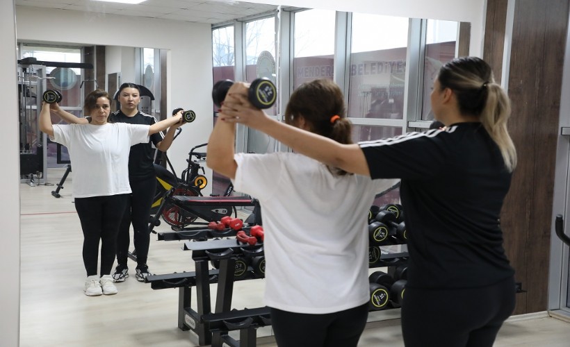 Menderes Belediyesi’nden kadınlara müjde; Fitness Salonu yenilendi
