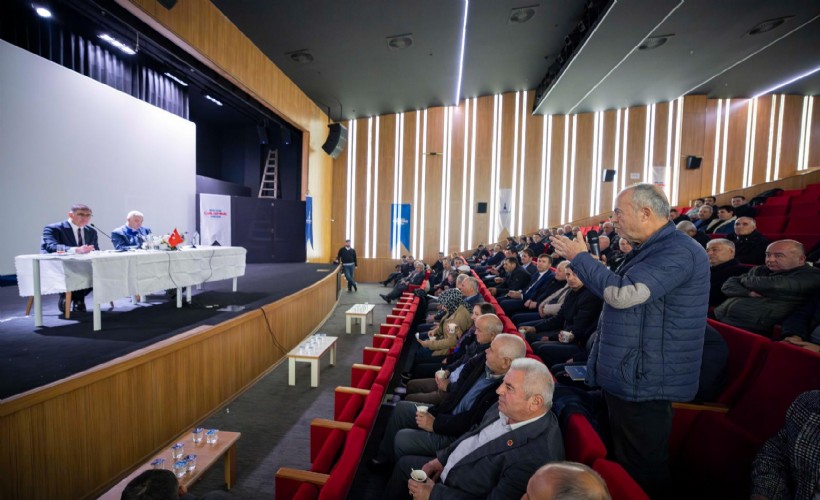 Muhtarlarla çözüm masası Kemalpaşa’da kuruldu
