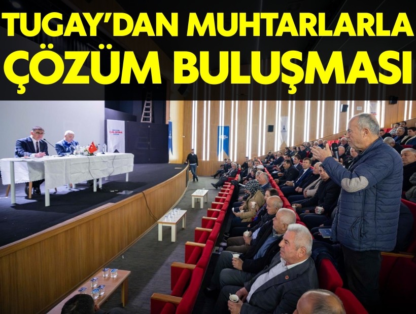 Muhtarlarla çözüm masası Kemalpaşa’da kuruldu