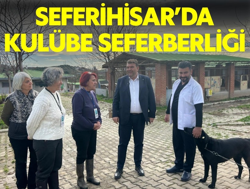 Seferihisar’da Can Dostlar için kulübe destek kampanyası