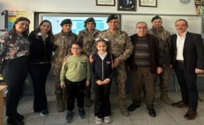 Şehit kızı Asel Naz'a sürpriz doğum günü
