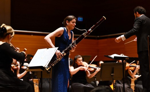 Sophie Dervaux, İzmirli müzikseverleri büyüledi