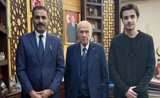 Soruşturmada adı geçen Serkan Toper, Devlet Bahçeli'yi ziyaret etti
