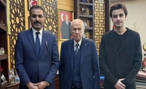 Soruşturmada adı geçen Serkan Toper, Devlet Bahçeli'yi ziyaret etti