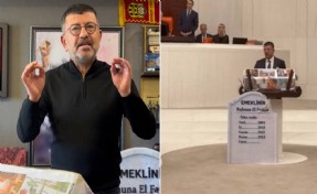 TBMM'de 'mezar taşı ve tabut' gerilimi! CHP'li Ağbaba'dan sert çıkış: 'Vekiller tabuta vampir gibi saldırdılar'