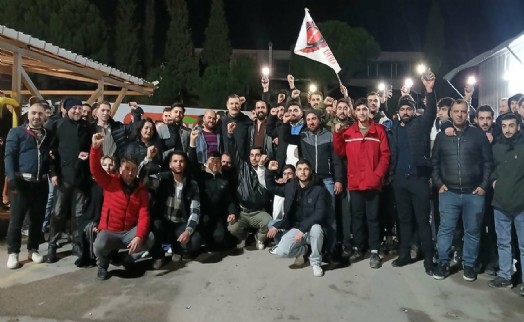 TİP Genel Başkanı Baş'tan, Migros işçilerinin direnişine ziyaret