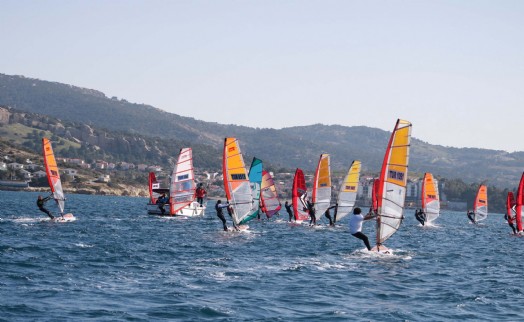 TYF Yelken Ligi Techno 293 2'nci Ayak Yarışları Foça’da başladı