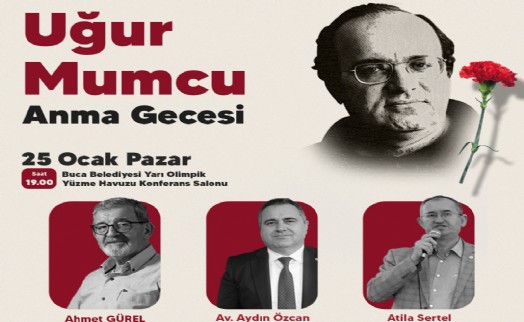 Uğur Mumcu için Buca’da anma gecesi