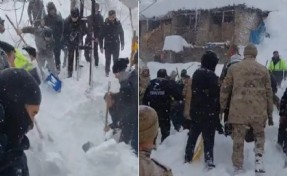 Van'da 6 noktaya çığ düştü: 1 kişi hayatını kaybetti, evler tahliye edildi