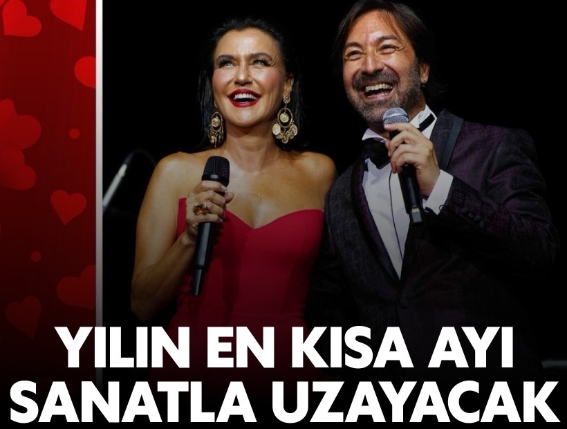 Yılın en kısa ayı, sanatla uzayacak