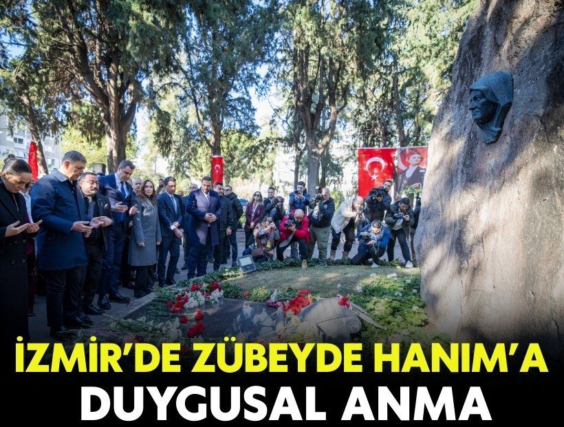 Zübeyde Hanım’a duygusal anma