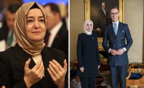 'Güven mektubunu' sundu: Fatma Betül Sayan Kaya'nın ablası büyükelçiliğe resmen başladı