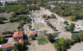 3 bin 500 yıllık Stratonikeia Antik Kenti havadan görüntülendi