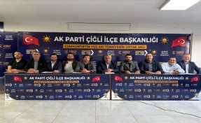 AK Parti Çiğli İlçe Başkanı Oktay Özdemir: Yeni dönemin temel gündemi polemik değil, hizmettir
