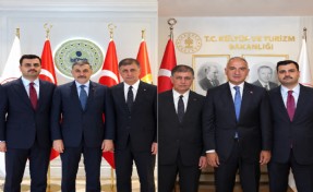 AK Partili Tugay ve İnan’ın bakan turu devam ediyor