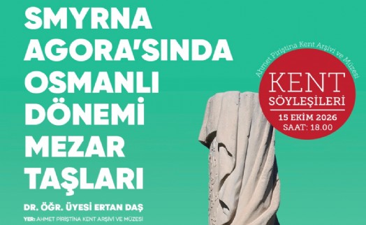 APİKAM'da Agora'daki Osmanlı mezar taşları söyleşisi