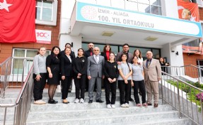 Aliağa 100. Yıl Ortaokulu’na 'Geleceğin Sınıfı'