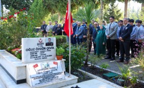 Aliağalı Şehit Oğuz Özgür Çevik, şehadetinin 10. yılında anıldı